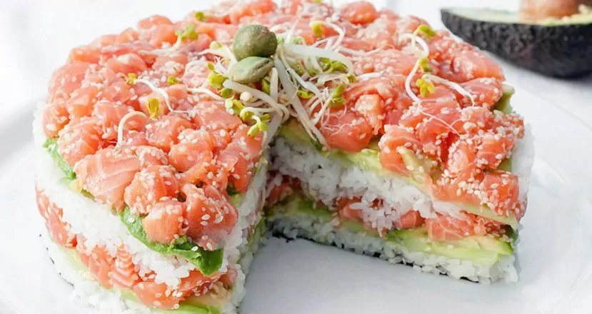 Salotos, užtemdžiusios suši! Didelis ir greitas patiekalas šventiniam stalui