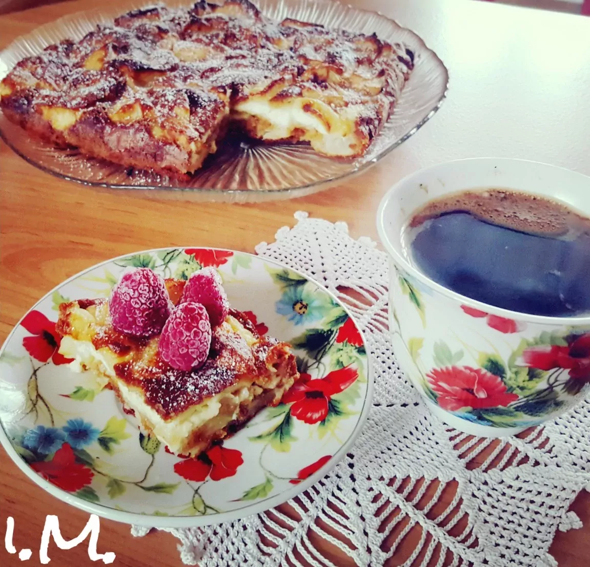 Pyragas "Varškėtis su obuoliais" - mano mylimiausias!