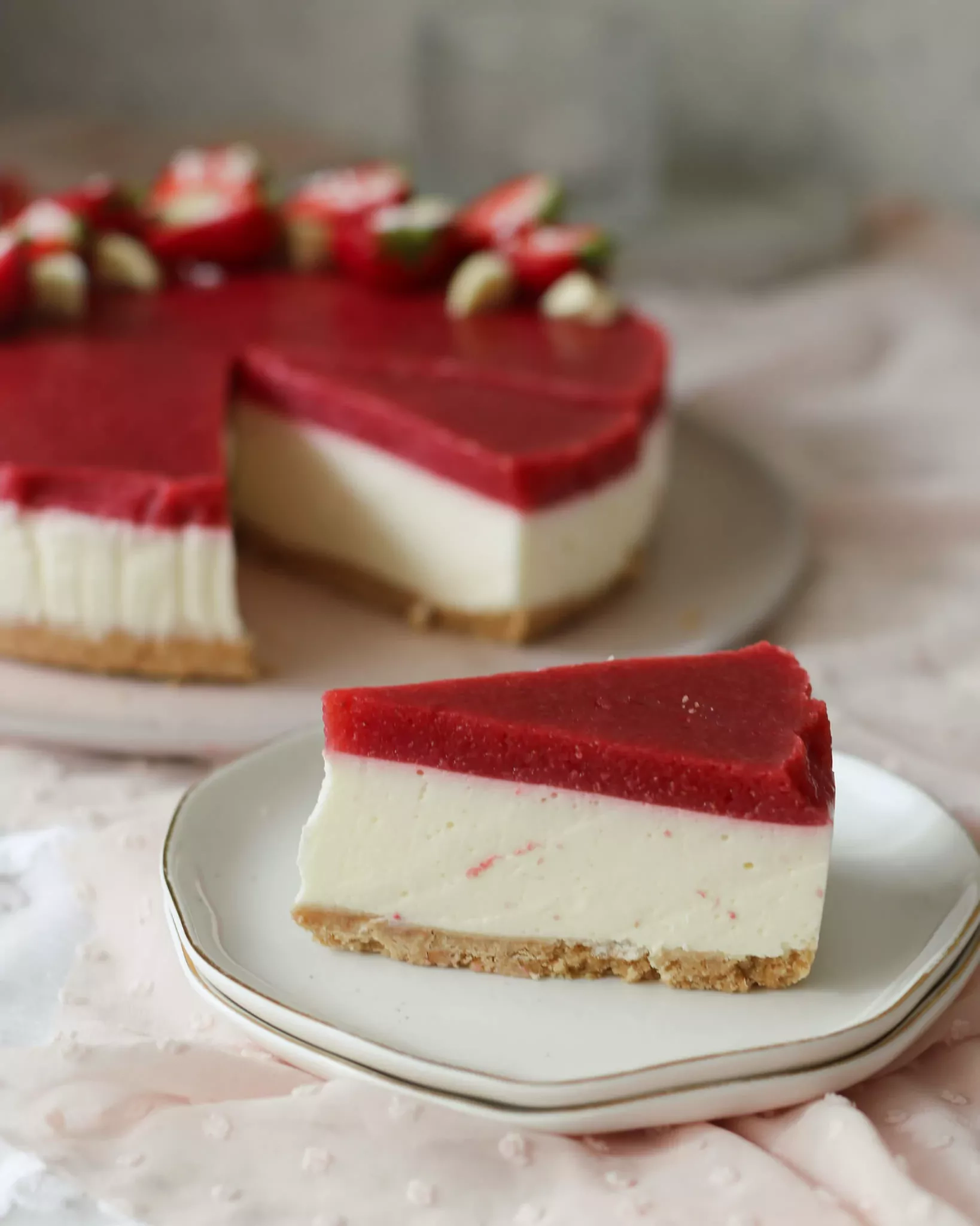 Ungebackener Kuchen mit Kondensmilch