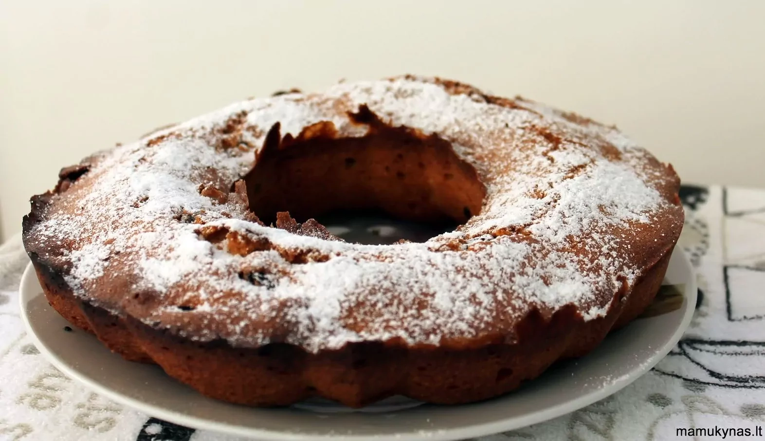 Sostinės keksas (pagal tikrąjį senąjį receptą) - labai skanus su traškia plutele!