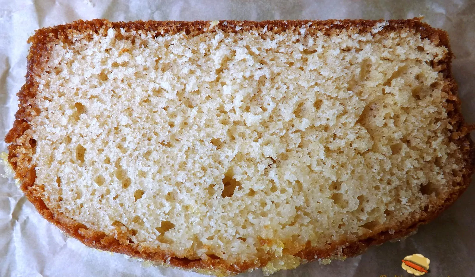 Atviras citrininis pyragas - keksas