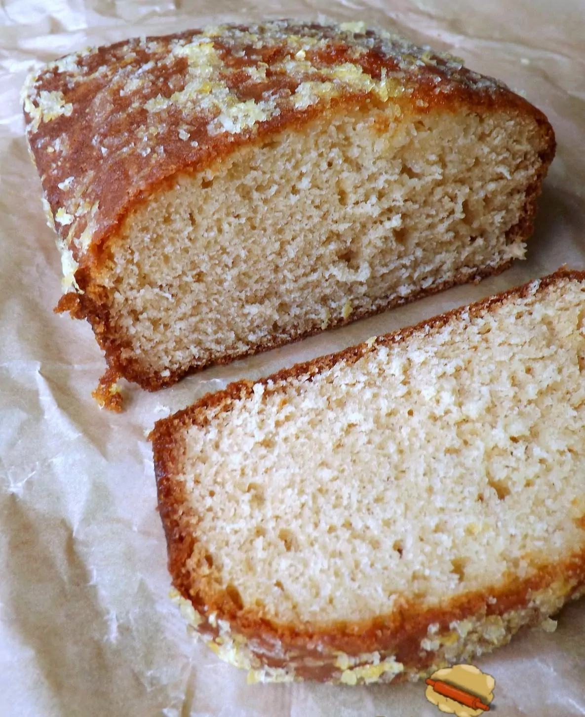 Atviras citrininis pyragas - keksas