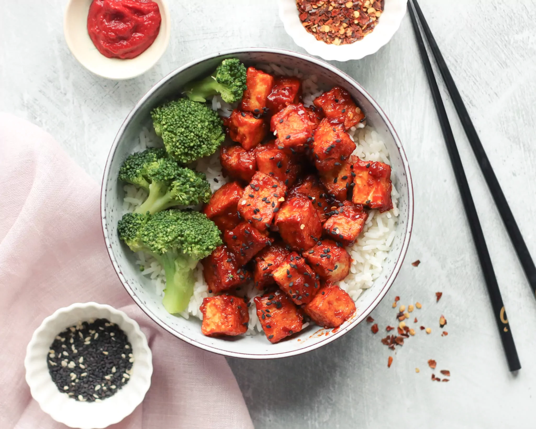 General Tso Tofu receptas