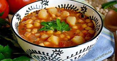 Вегетарианский нутовый суп – прост в приготовлении, полезный и сытный!