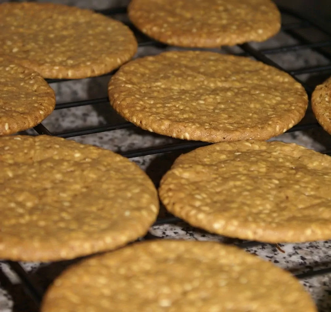 Необыкновенно вкусное печенье с семянами кунжута