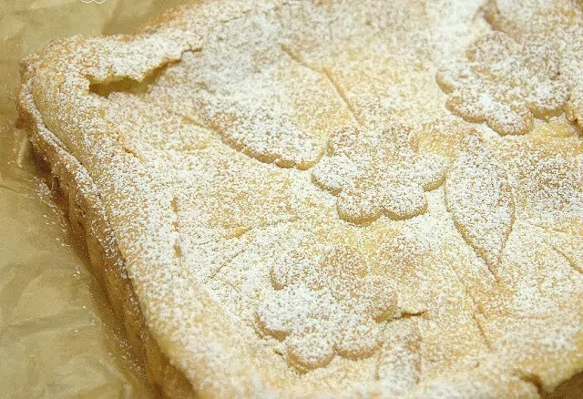 Vengriškas varškės pyragas Vengriškas varškės pyragas