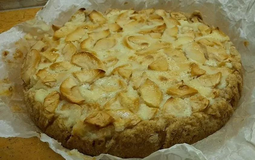 Obuolių pyragas "Cvetajevskij"