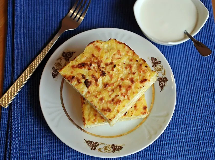 Pavyko tobulai: Varškės ir virtų bulvių apkepas