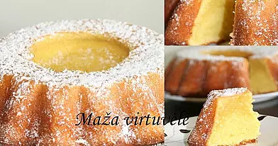 Plaktos gietinėlės keksas