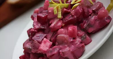 Gaivios burokėlių salotos