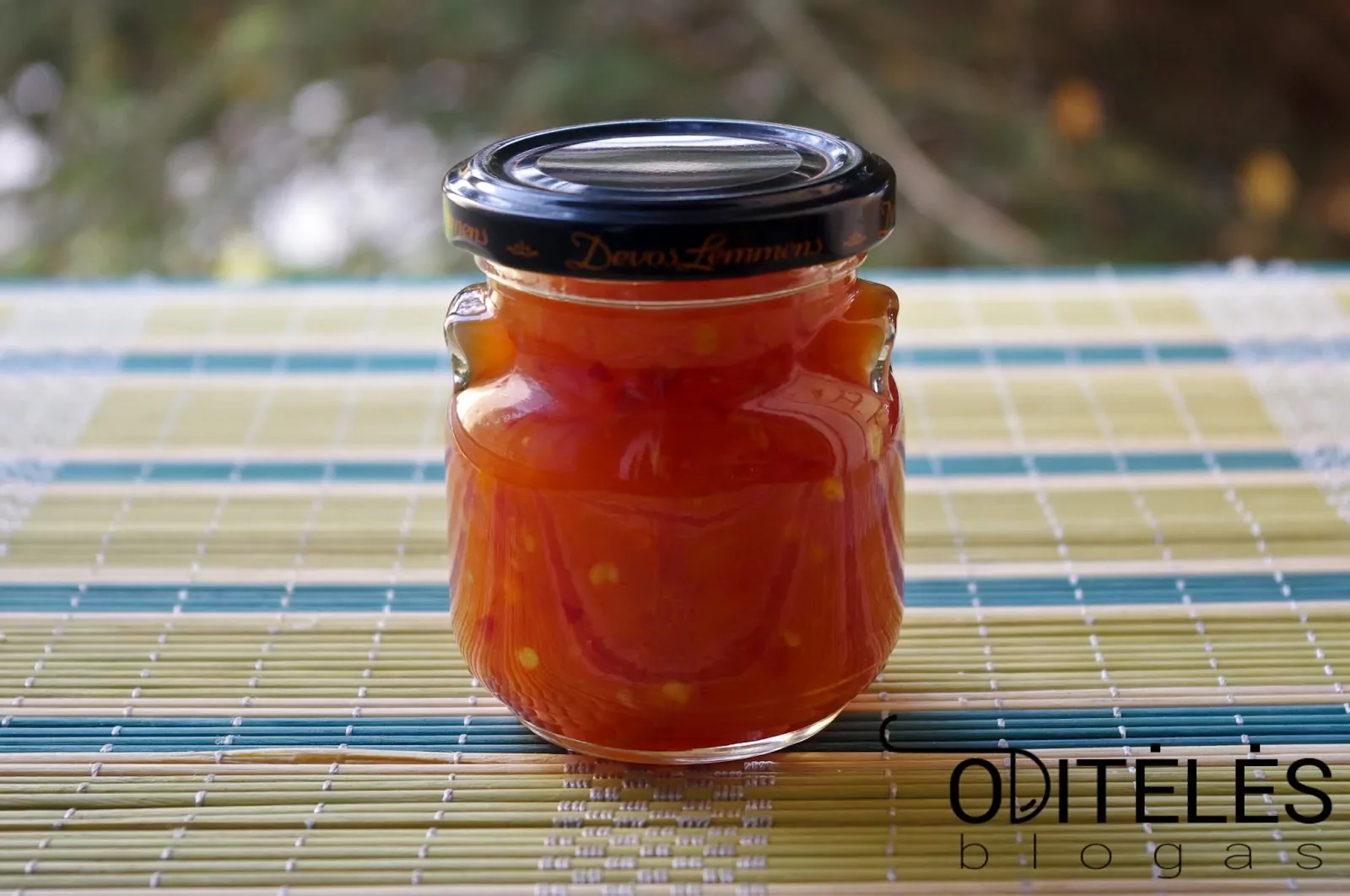 Naminis aštrus padažas su baltojo vyno actu ir sojų padažu