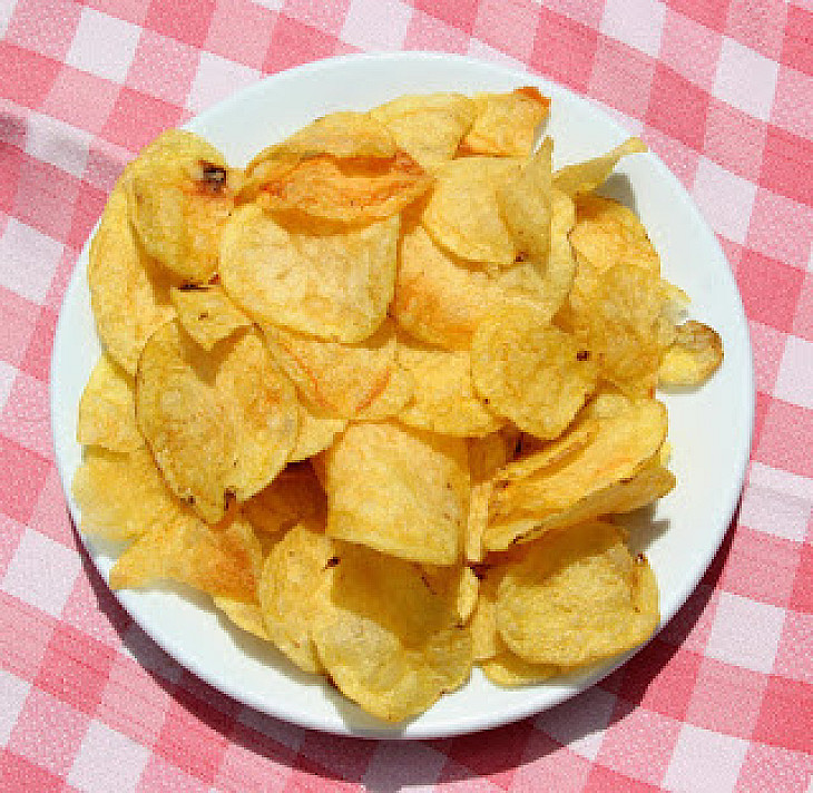 Рецепт домашних картофельных чипсов