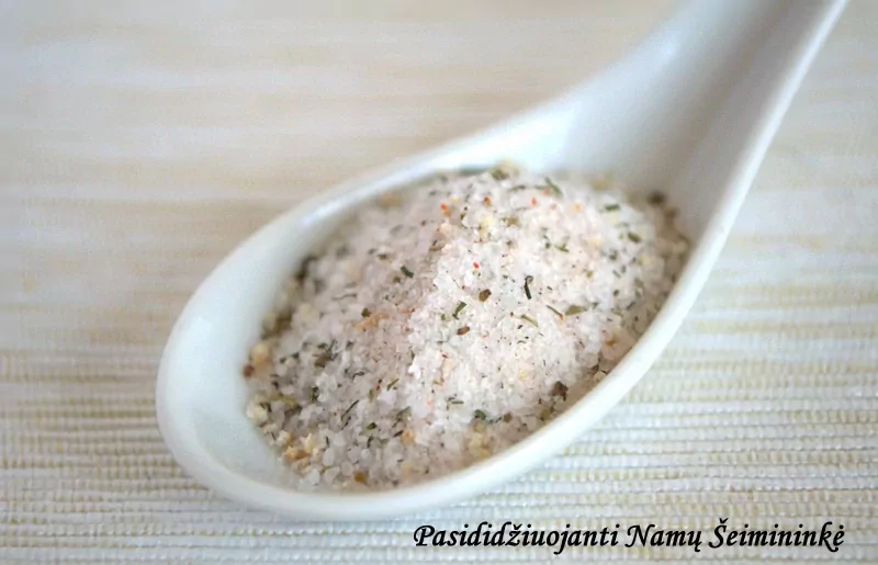Домашняя соль со специями - изменит различные смеси специй!