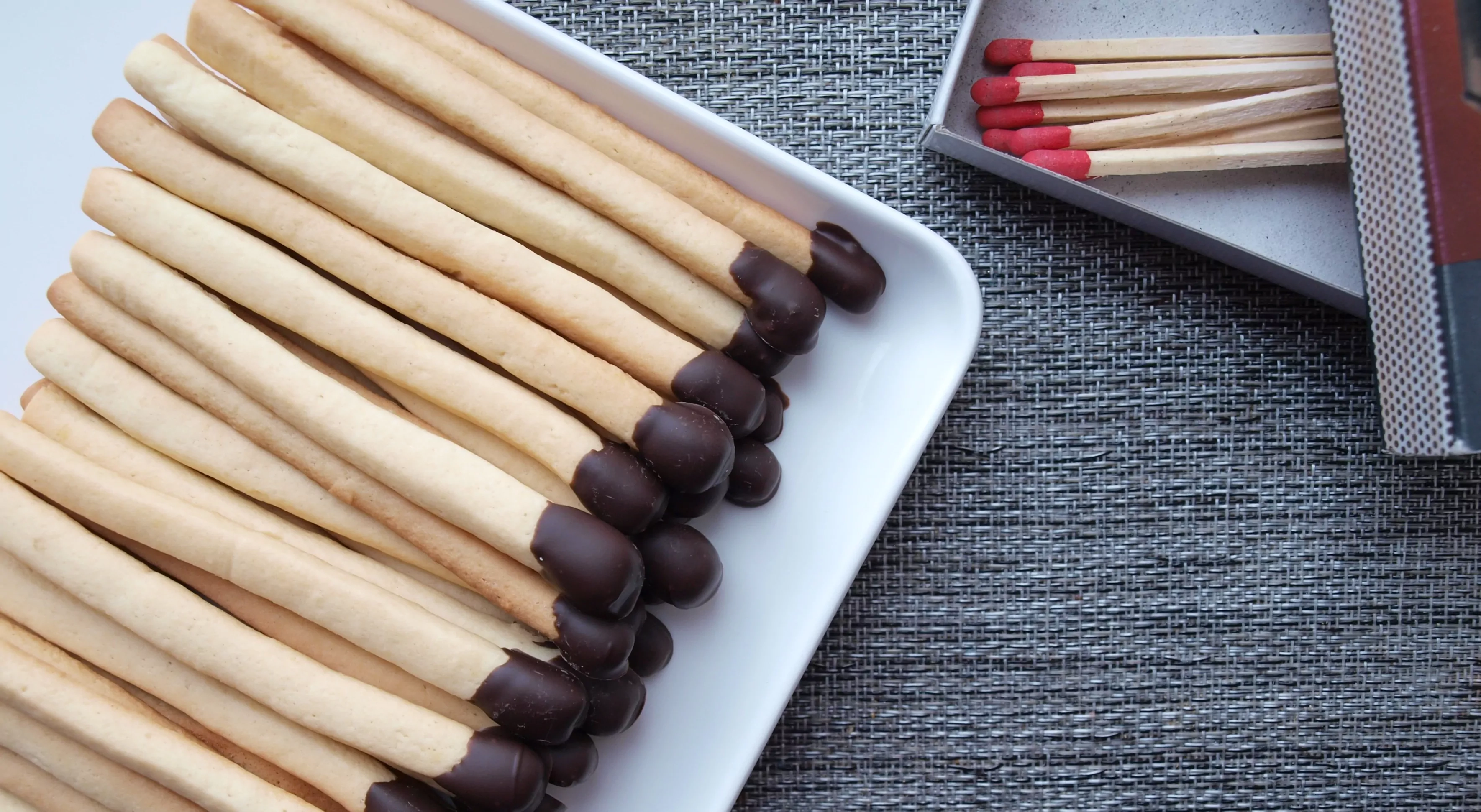 Sviestiniai sausainiai "Degtukai" su kukurūzų krakmolu