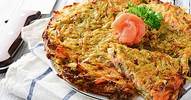 Пирог из картофеля (без добавления муки)