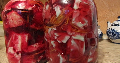 Капуста по грузински - рецепт для вас.