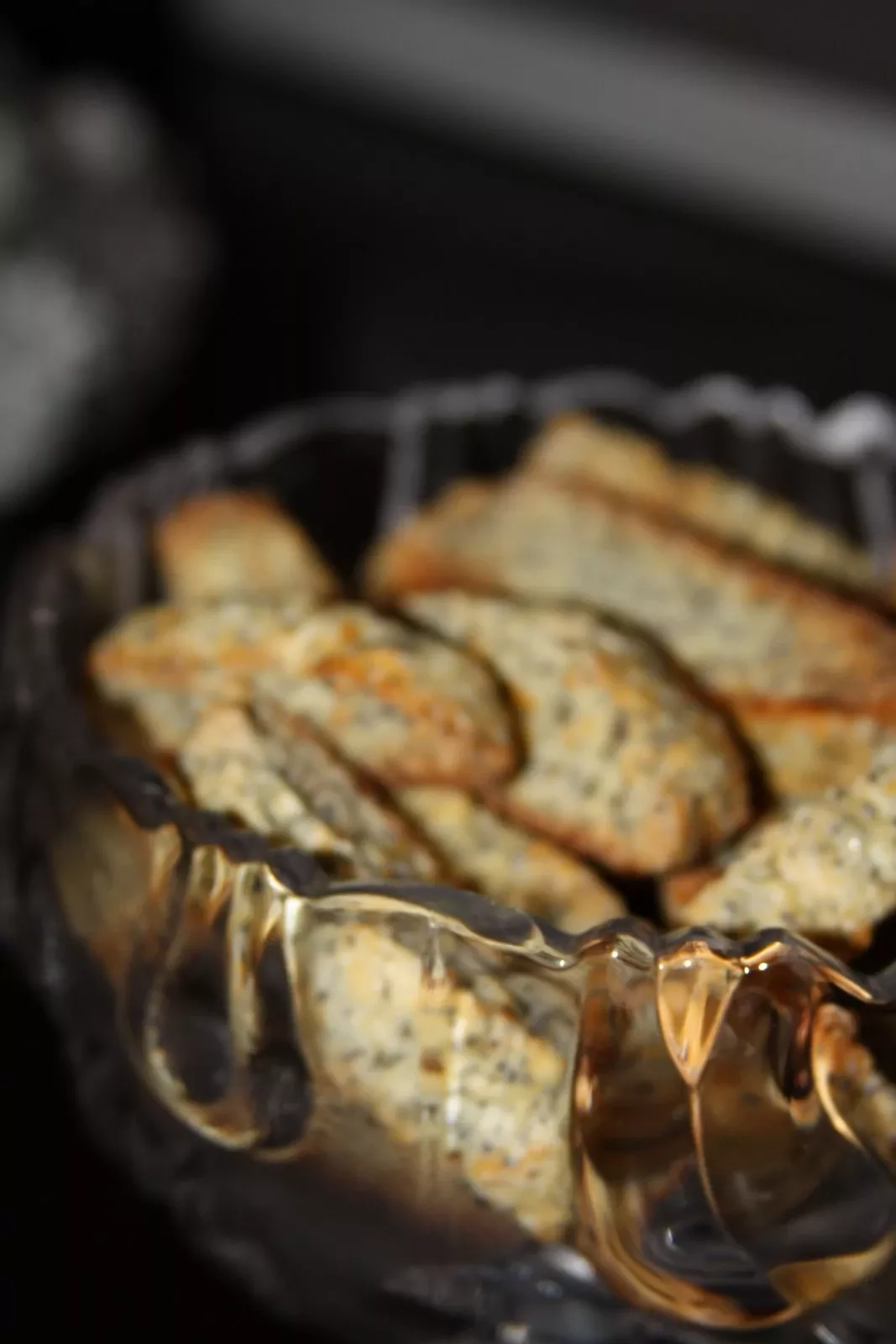 Citrininiai biscotti su aguonomis