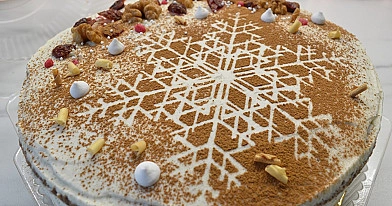 Dieviško skonio imbierinis tortas