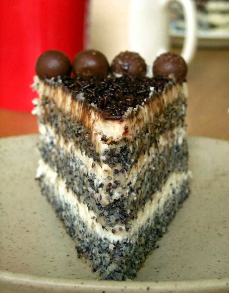 Ciasto makowe z mascarpone
