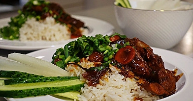 Kalakutienos donburi - nuo šiol mano skaniausias azijietiškas patiekalas!