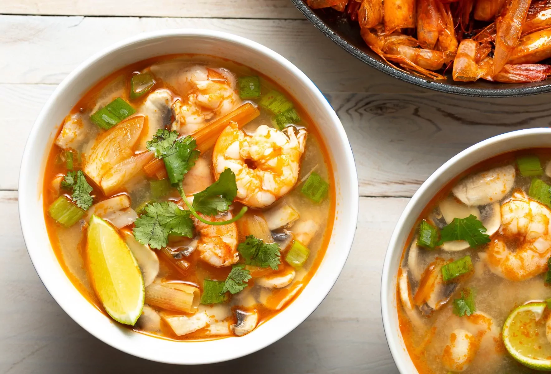 Visgaršīgākā Tom Yum Goong zupa ar tom yum pastu