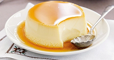 Crème caramel - vaniļas deserts ar karameli