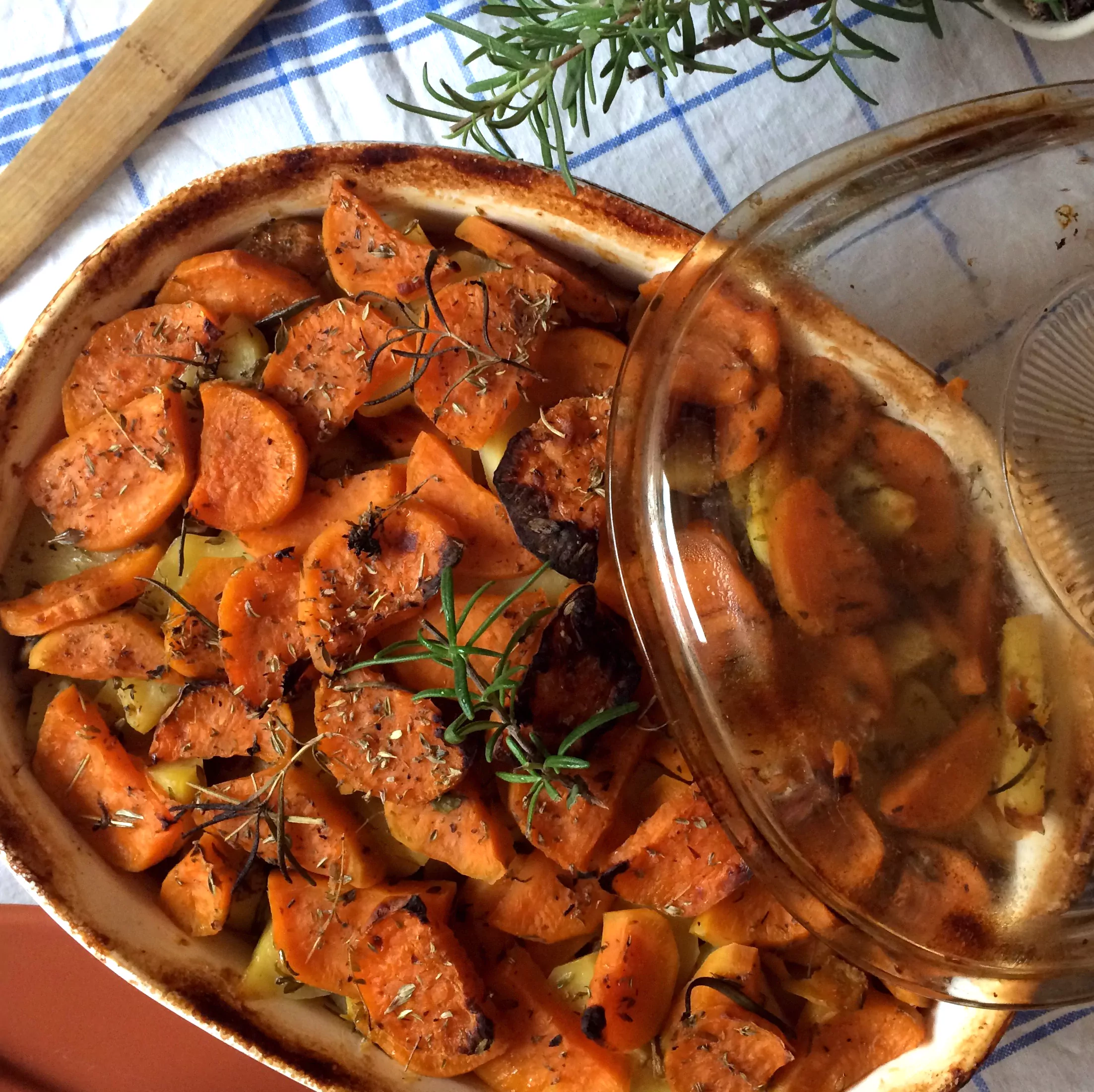 Estofado de pavo con patatas al horno