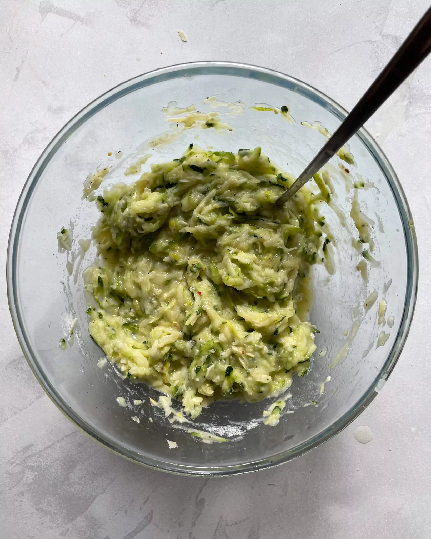 Pizza a base de calabacín (sin gluten)