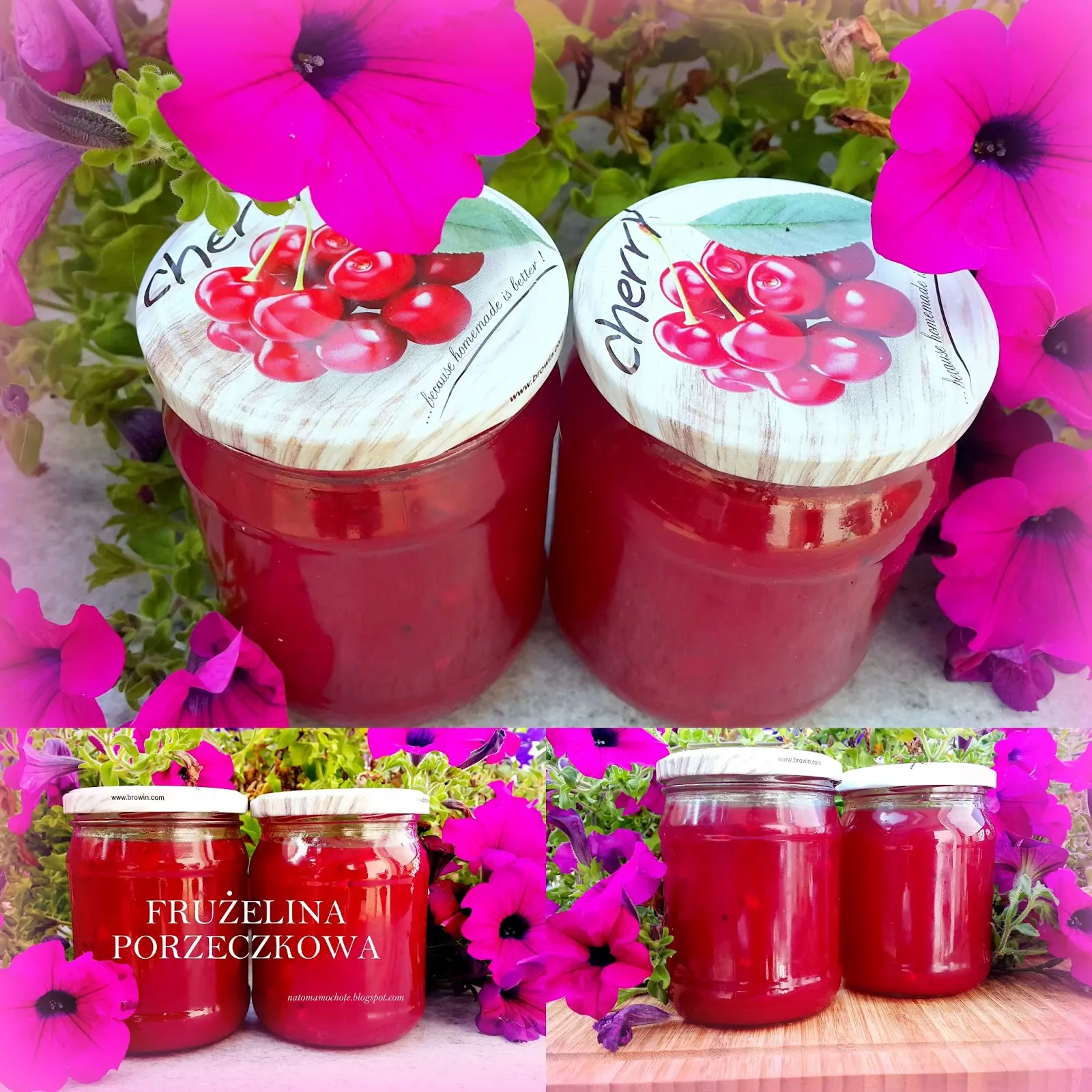 Frużelina z Czerwonej Porzeczki