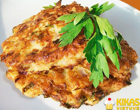 Kabaču pankūkas ar sieru