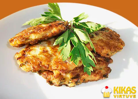 Kabaču pankūkas ar sieru