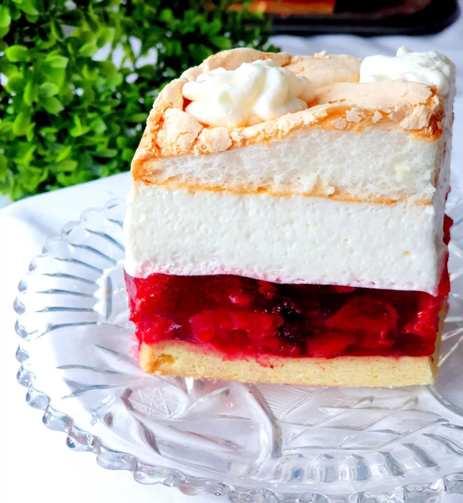 Ciasto / torcik Malinowa Chmurka - najlepszy przepis