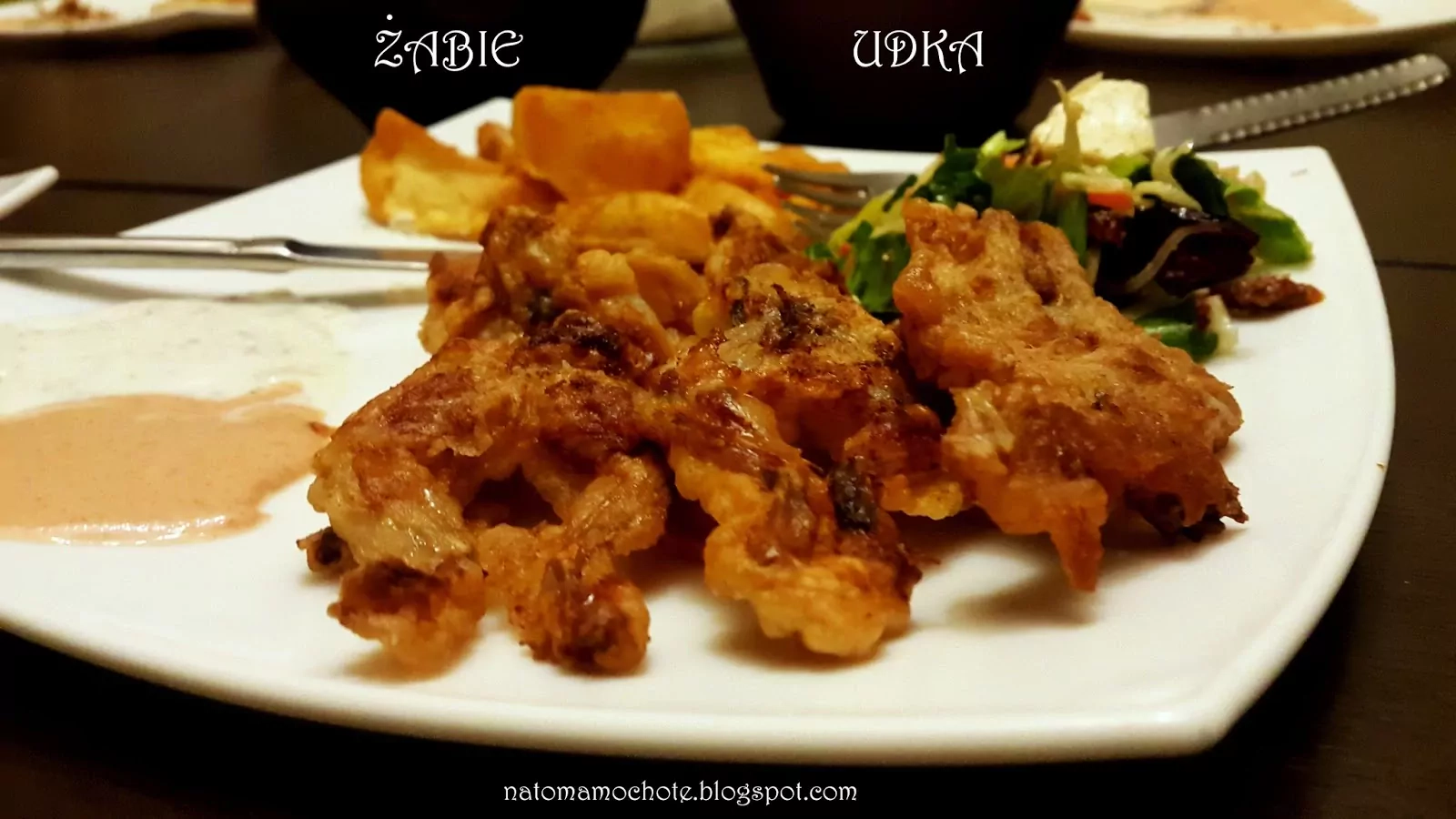 Żabie Udka w Chrupiącym Cieście