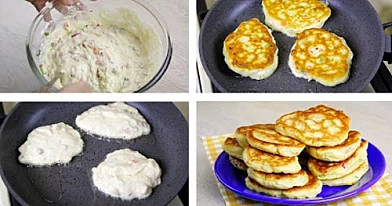 Gaminu pusryčiams per 10 minučių! Neįprasti blynai picos stiliuje