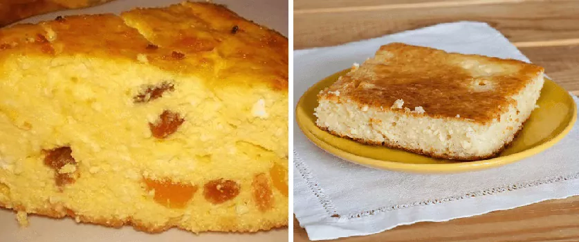 Skaniausias varškės apkepas be miltų ir manų