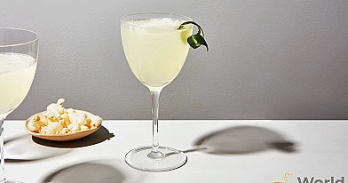 Klasikinis daiquiri kokteilis su šviesiu romu