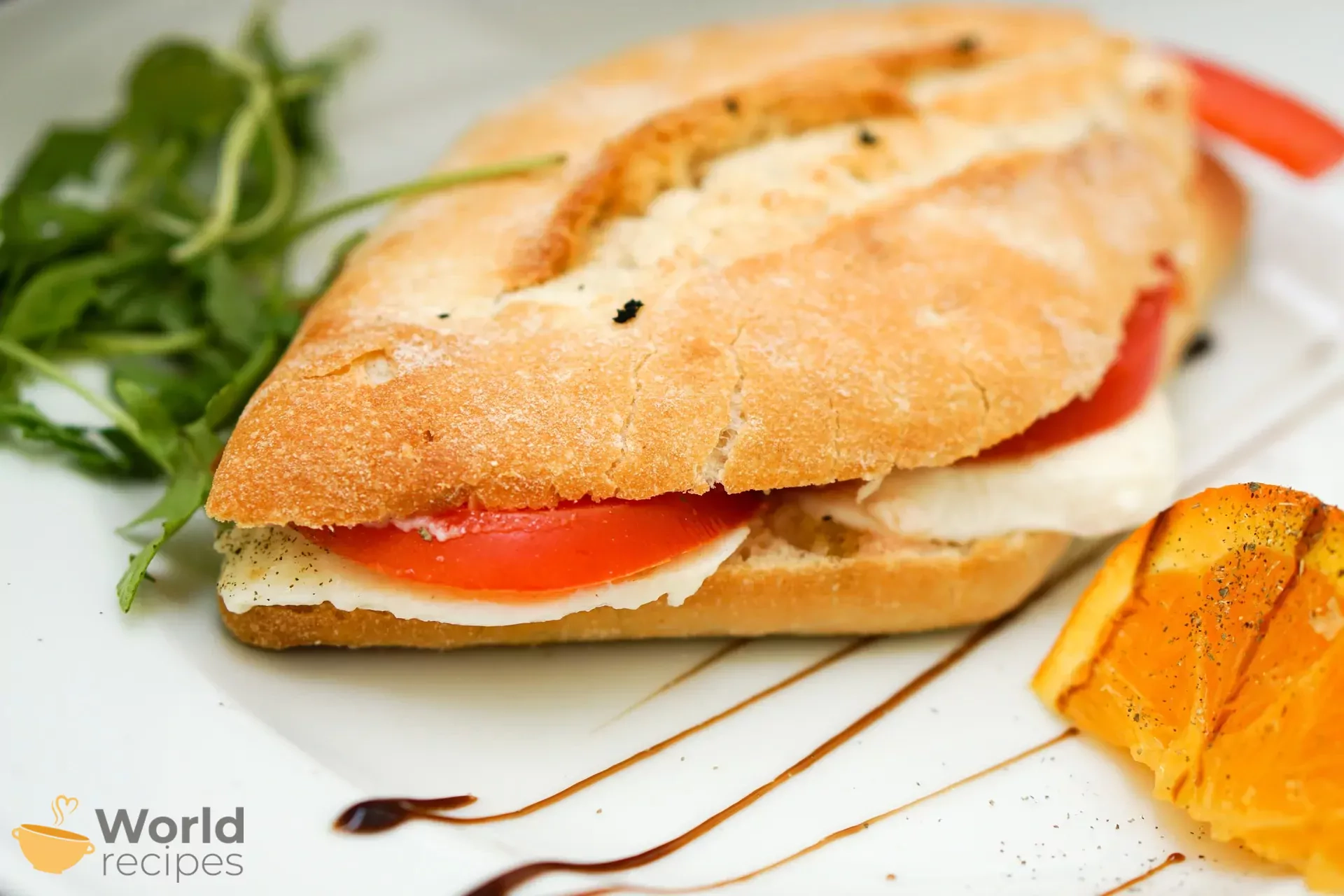 Panini bandelės su kumpiu ir mocarela
