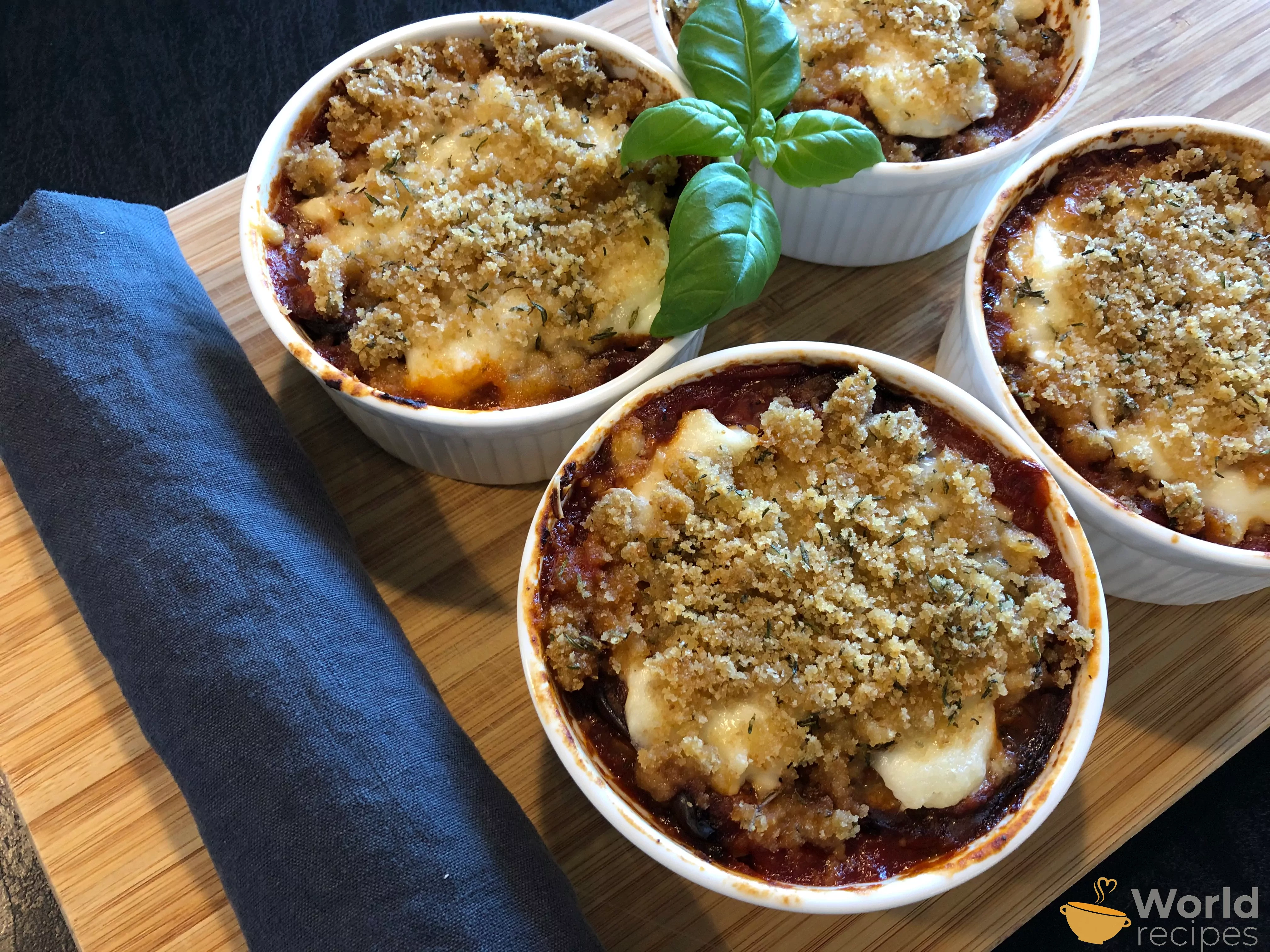 Eggplant - baklažanų parmigiana