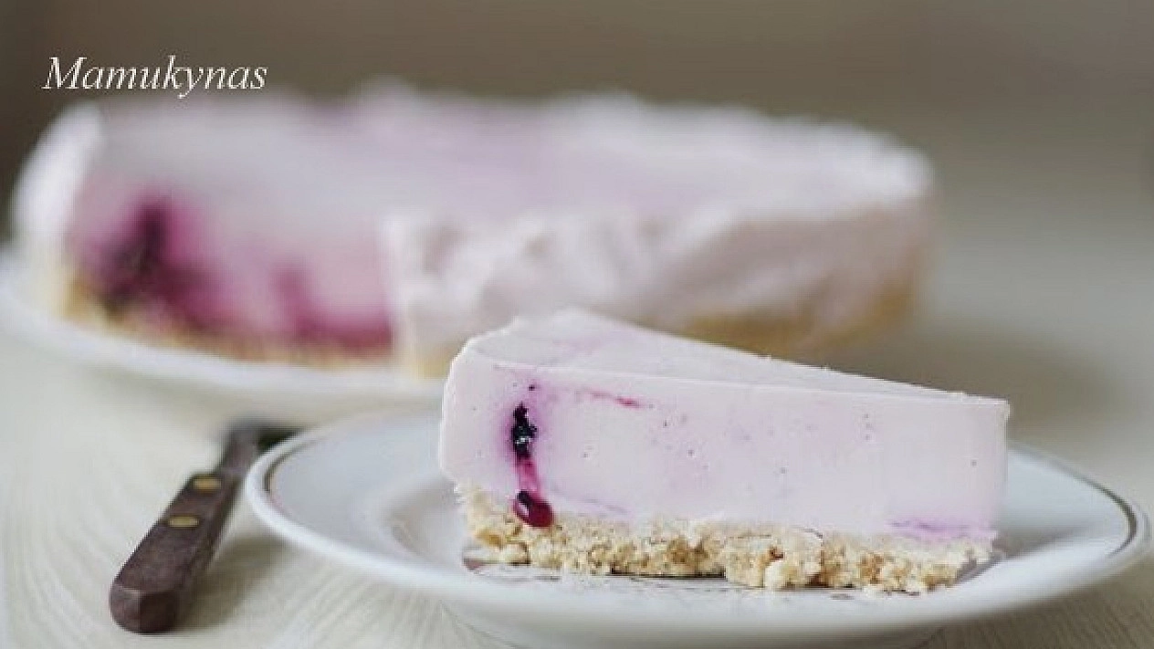 Maskarponės sūrio ir jogurto tortas
