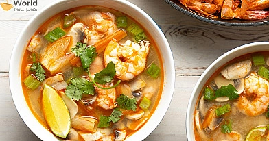 Pati skaniausia Tom Yum Goong sriuba su tom yum pasta