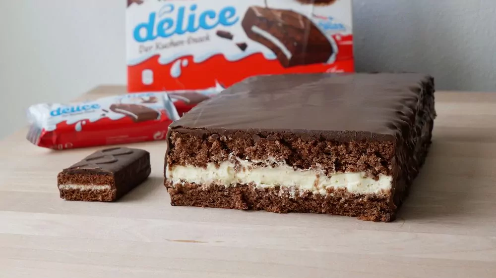 Naminis Kinder Delice pyragas-tortas