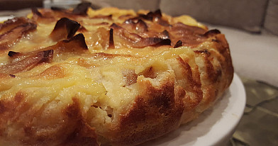 Skaniausias prancūziškas obuolių pyragas