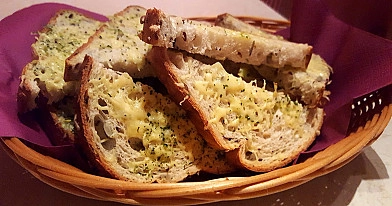 Skrebučiai su sūriu prie sriubos