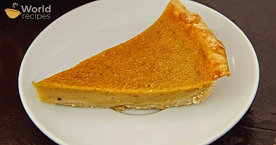 Sviestinės tešlos saldus moliūgų pyragas