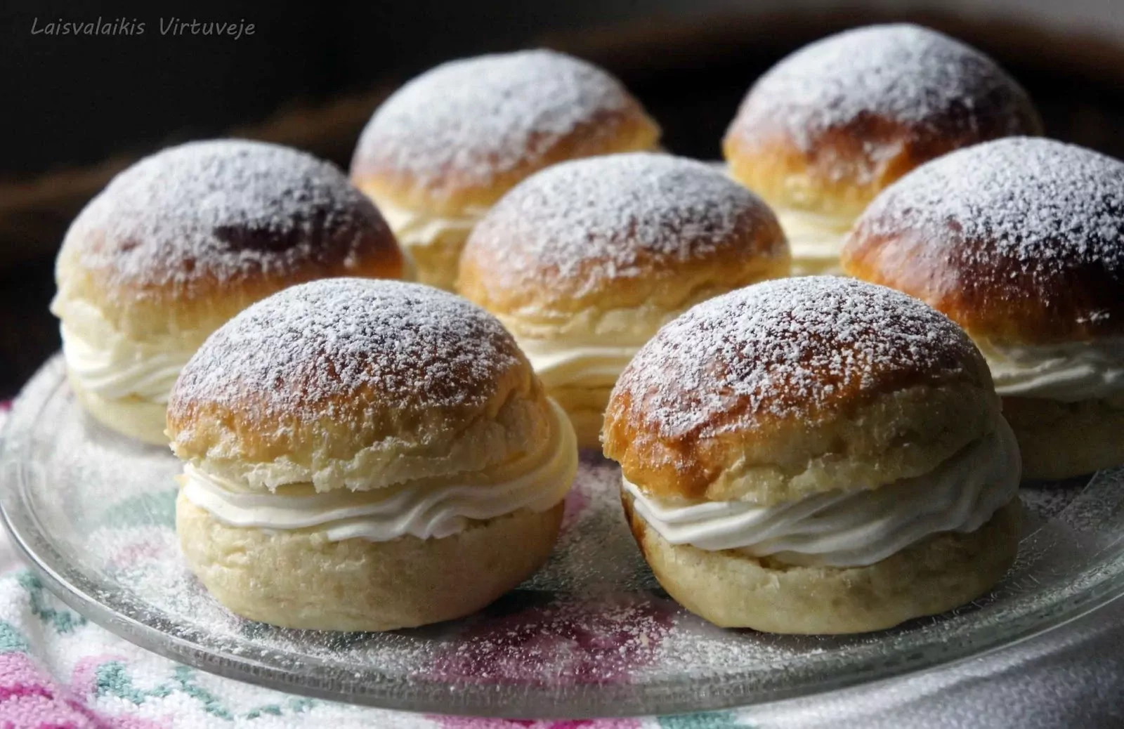 Švediškos užgavėnių bandelės - semla