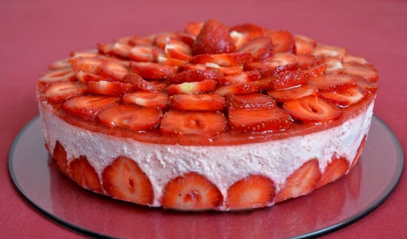Braškinis tortas