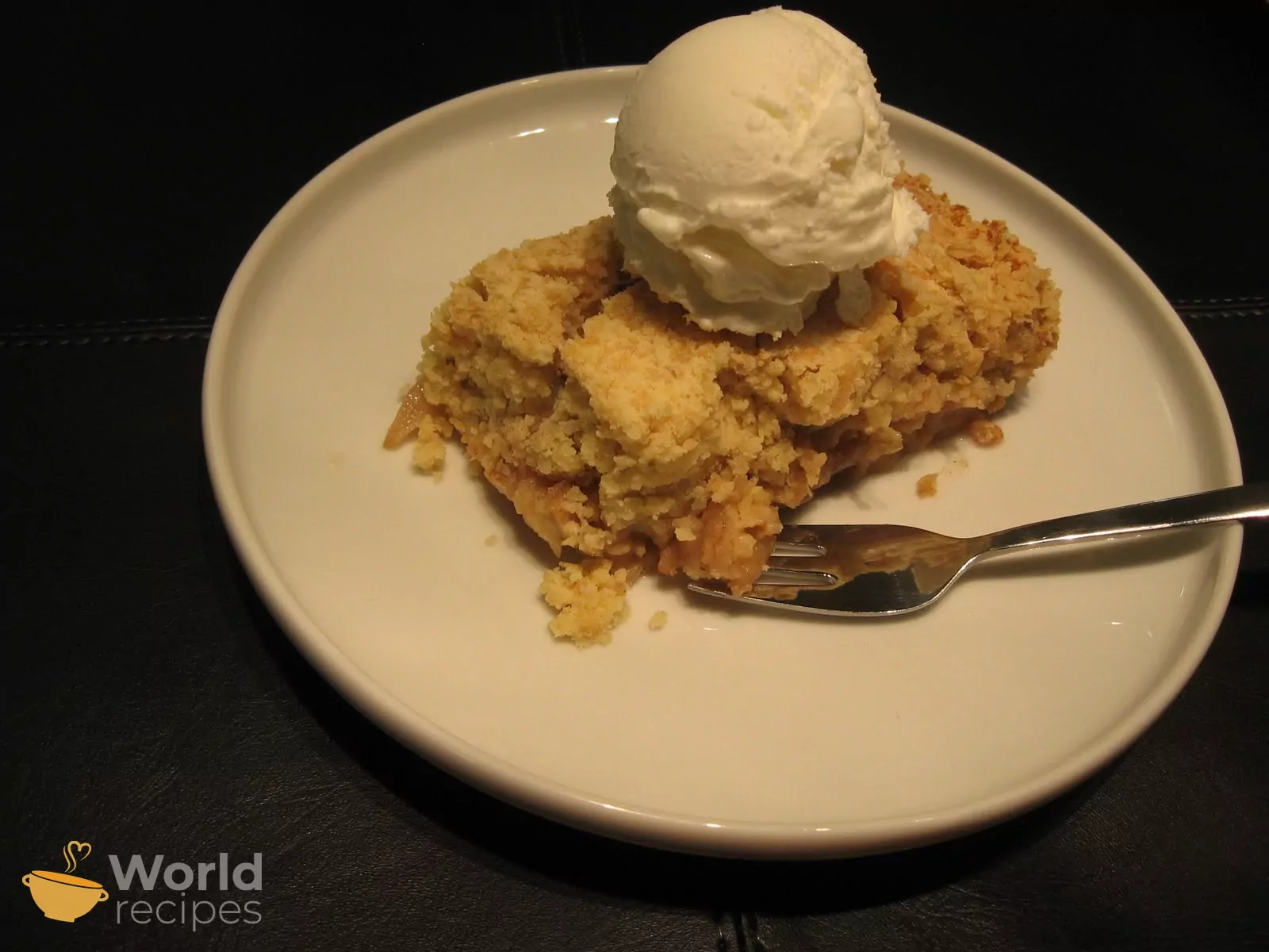 Angliškas obuolių pyragas "Apple crumble pie" pagal Beatą