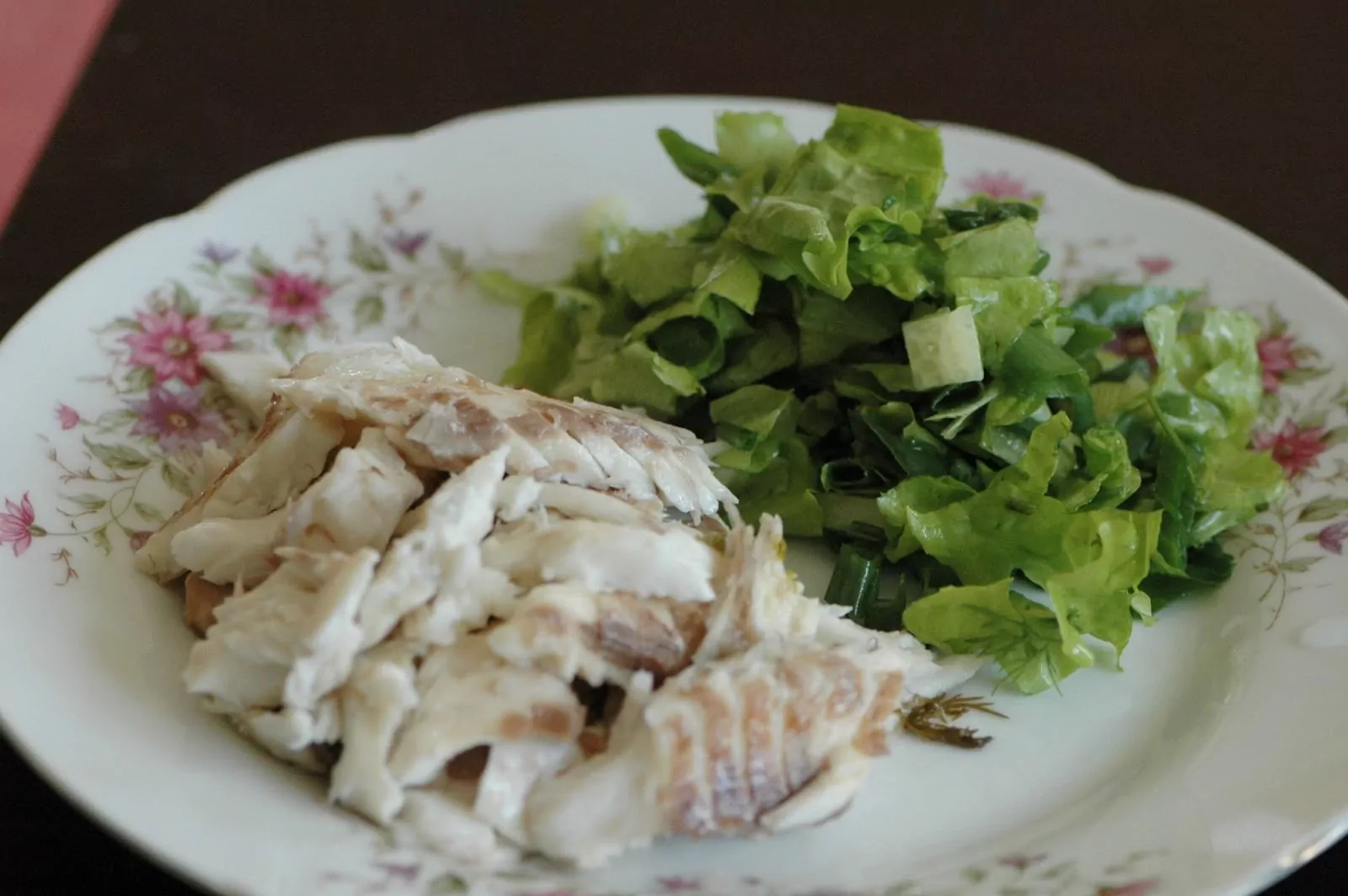 Kepta žuvis - dorada druskoje