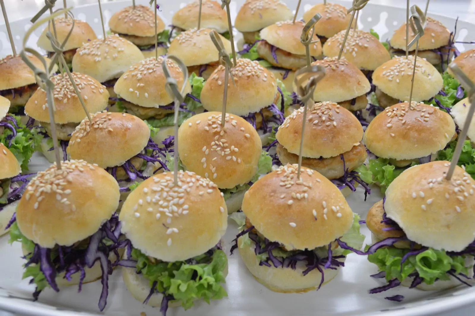 Sviestinės bandelės mini burgeriukams