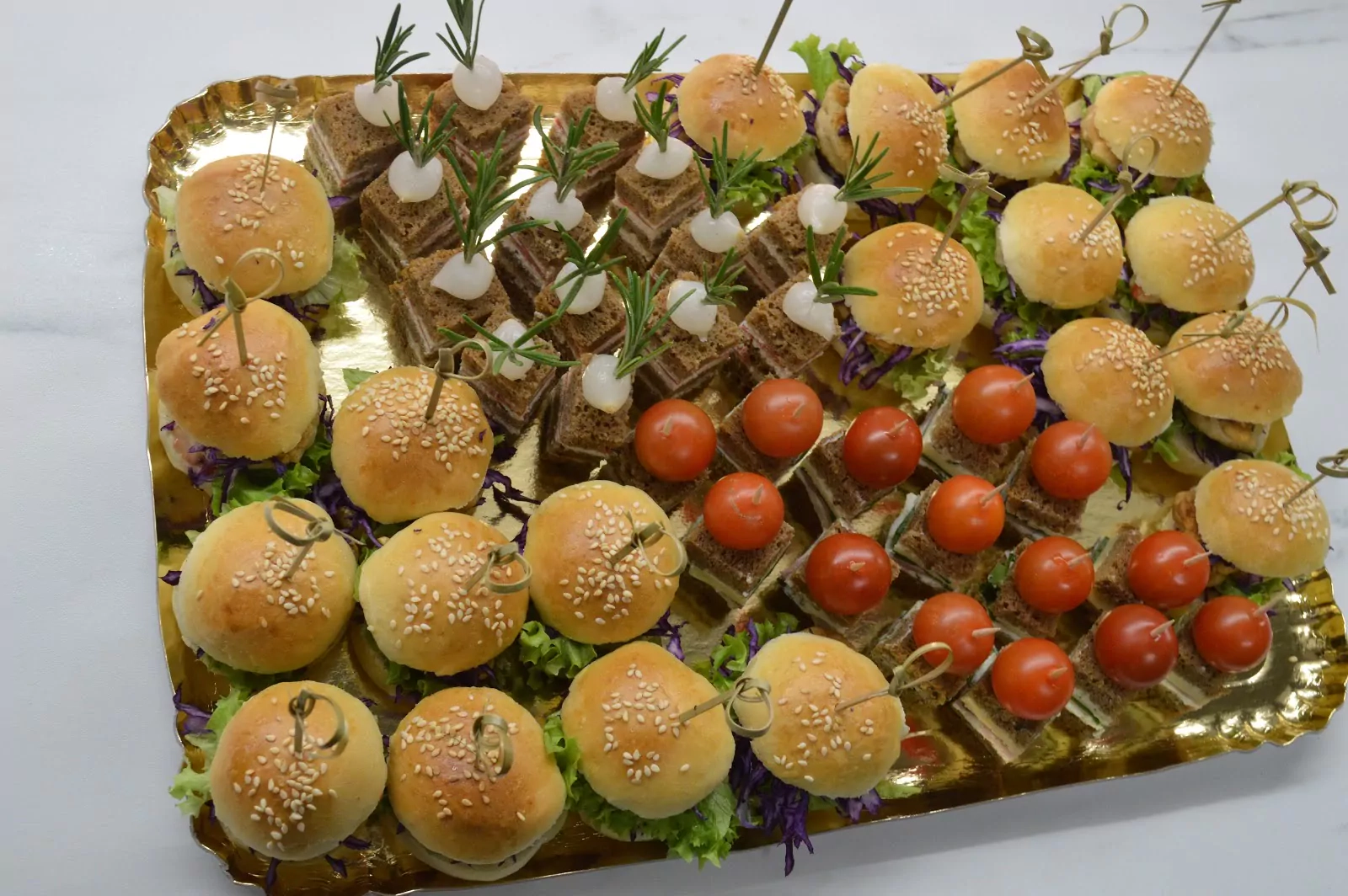 Sviestinės bandelės mini burgeriukams